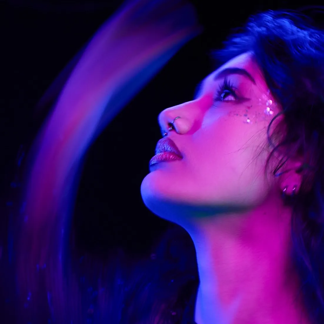 Lit portrait from a Scottish Opera film