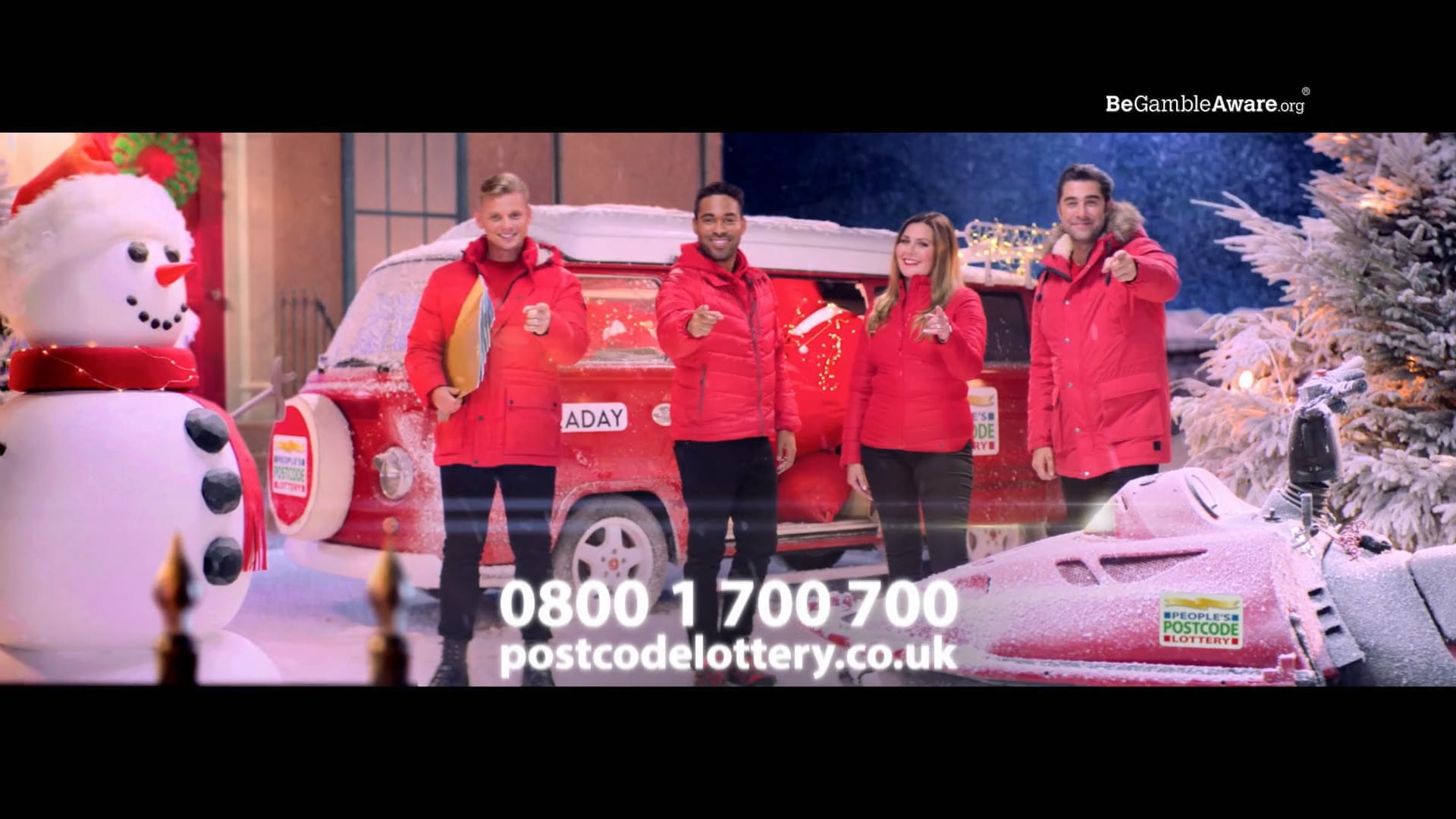 People’s Postcode Lottery Christmas commercial